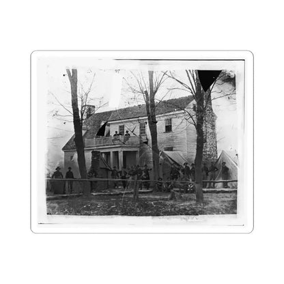 Brandy Station, Va. Headquarters of Ordnance Officers and Quartermaster, 3D Division, Cavalry Corps (U.S. Civil War) STICKER Vinyl Kiss-Cut Decal 6 Inch White - The Sticker Space