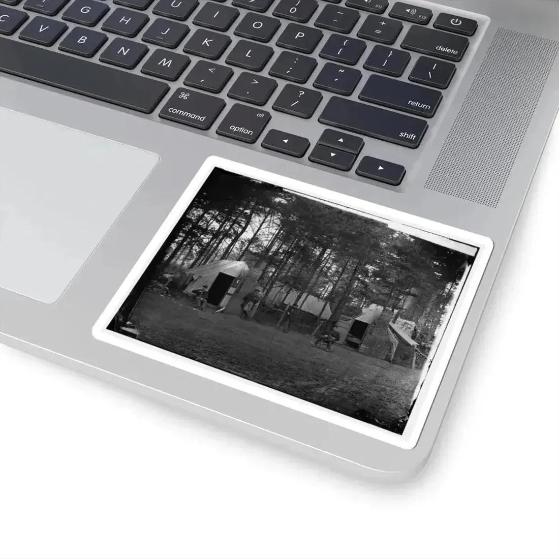 Brandy Station, Va. Quarters of Capt. Harry Clinton, Quartermaster, Provost Guard (U.S. Civil War) STICKER Vinyl Kiss-Cut Decal - The Sticker Space