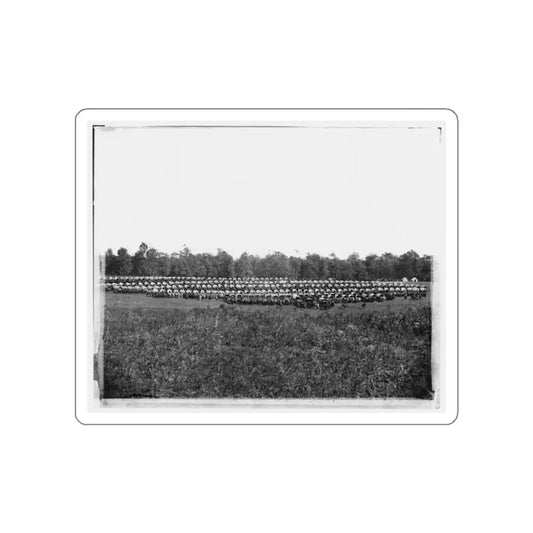 Brandy Station, Va., Vicinity. Large Wagon Park (U.S. Civil War) STICKER Vinyl Die-Cut Decal White Die-Cut 2 Inch - The Sticker Space