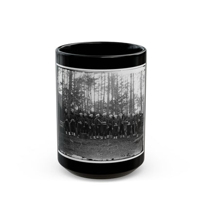 Brandy Station, Va. Band Of The 114th Pennsylvania Infantry (Zouaves) (U.S. Civil War) Black Coffee Mug-15oz-The Sticker Space