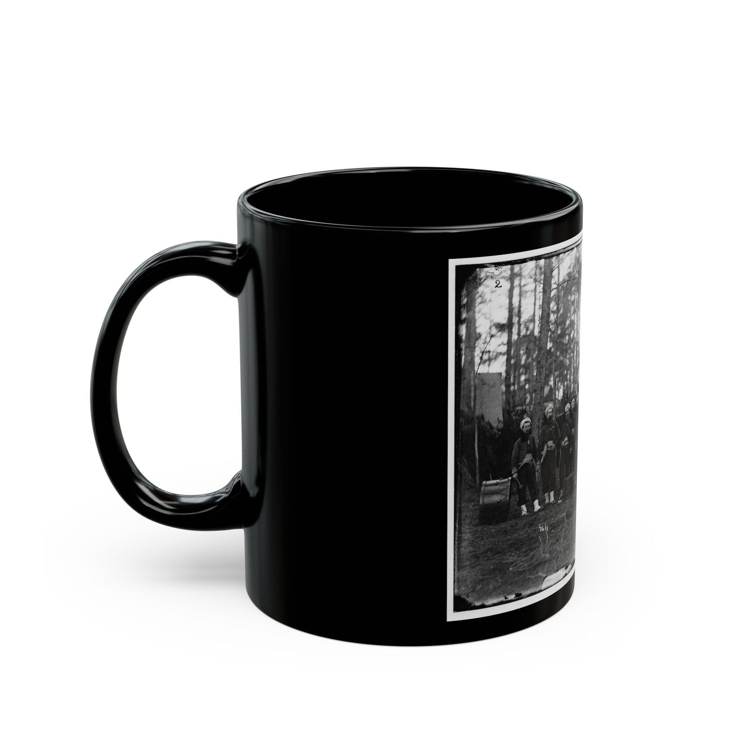 Brandy Station, Va. Band Of The 114th Pennsylvania Infantry (Zouaves) (U.S. Civil War) Black Coffee Mug-The Sticker Space