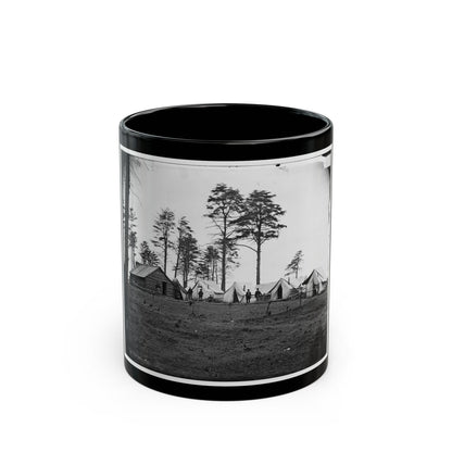 Brandy Station, Va. Chief Engineer's Camp; Another View (U.S. Civil War) Black Coffee Mug