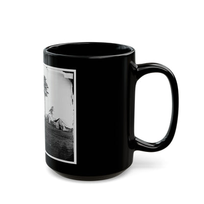 Brandy Station, Va. Chief Engineer's Camp; Another View (U.S. Civil War) Black Coffee Mug