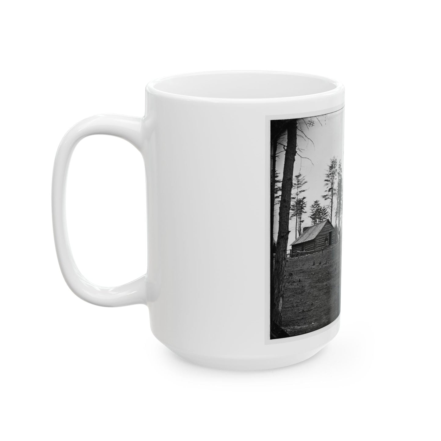 Brandy Station, Va. Chief Engineer's Camp; Another View (U.S. Civil War) White Coffee Mug