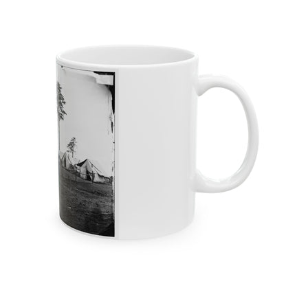 Brandy Station, Va. Chief Engineer's Camp; Another View (U.S. Civil War) White Coffee Mug