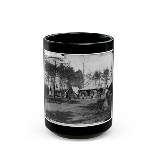 Brandy Station, Va. Headquarters Of 1st Brigade, Horse Artillery (U.S. Civil War) Black Coffee Mug