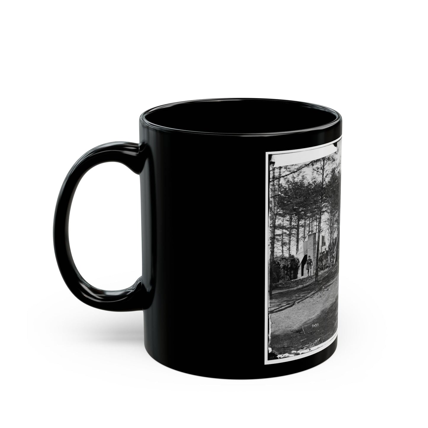 Brandy Station, Va. Headquarters Of 1st Brigade, Horse Artillery (U.S. Civil War) Black Coffee Mug