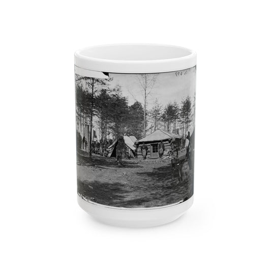 Brandy Station, Va. Headquarters Of 1st Brigade, Horse Artillery (U.S. Civil War) White Coffee Mug