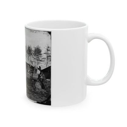 Brandy Station, Va. Headquarters Of 1st Brigade, Horse Artillery (U.S. Civil War) White Coffee Mug