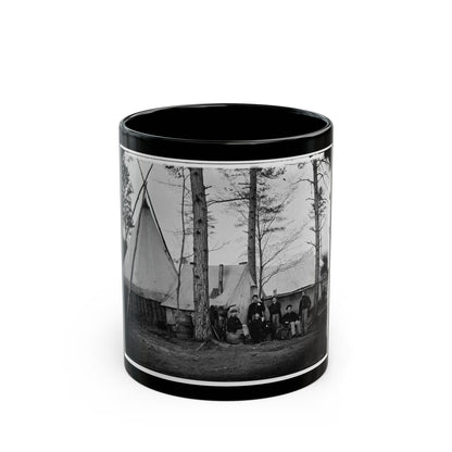 Brandy Station, Va. Provost Marshal Clerks At Army Of The Potomac Headquarters (U.S. Civil War) Black Coffee Mug