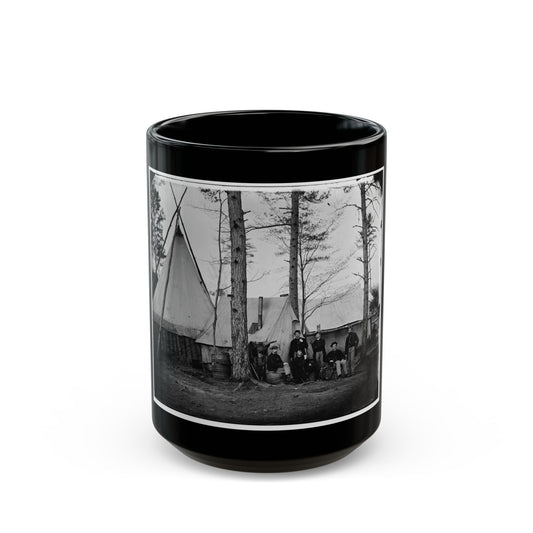 Brandy Station, Va. Provost Marshal Clerks At Army Of The Potomac Headquarters (U.S. Civil War) Black Coffee Mug