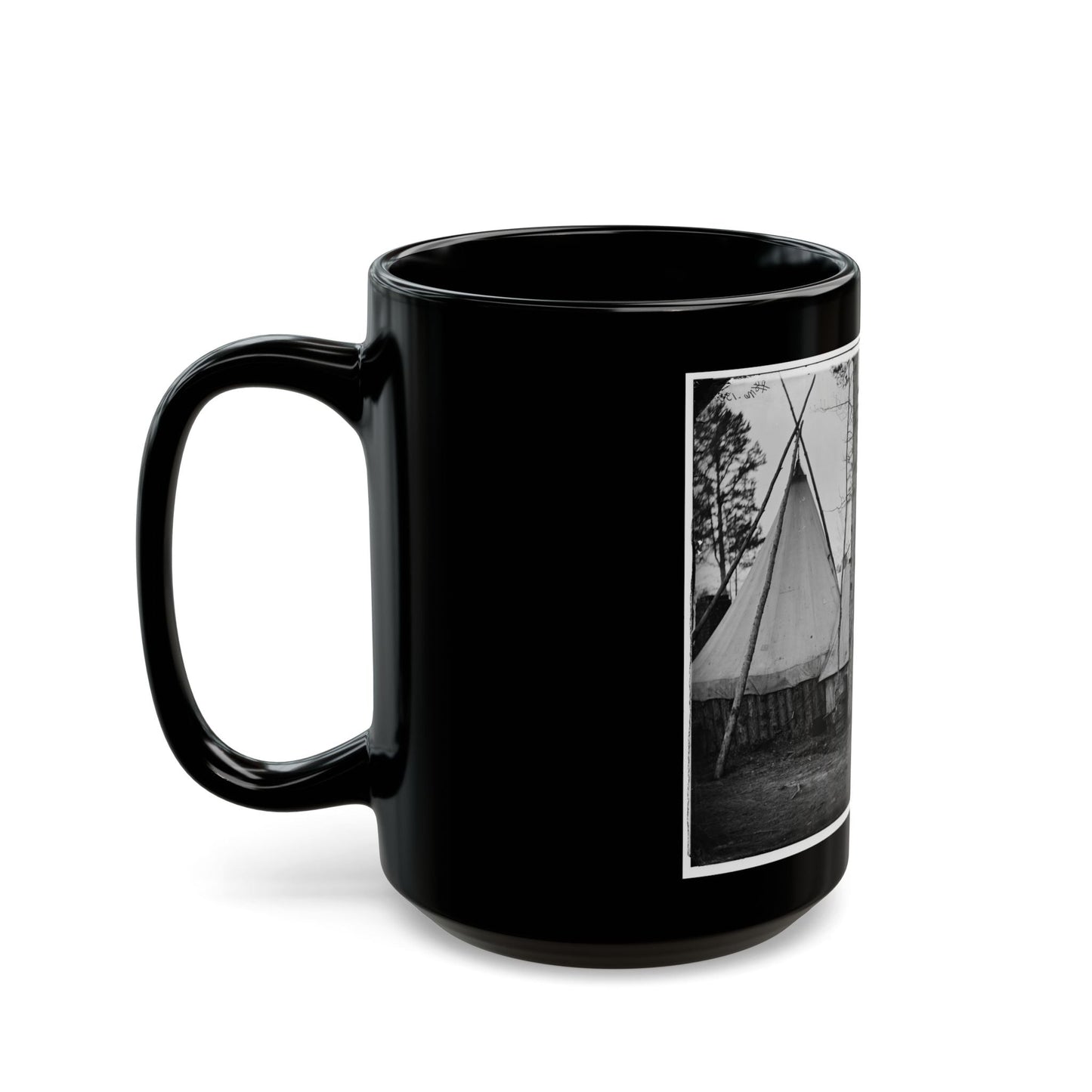 Brandy Station, Va. Provost Marshal Clerks At Army Of The Potomac Headquarters (U.S. Civil War) Black Coffee Mug