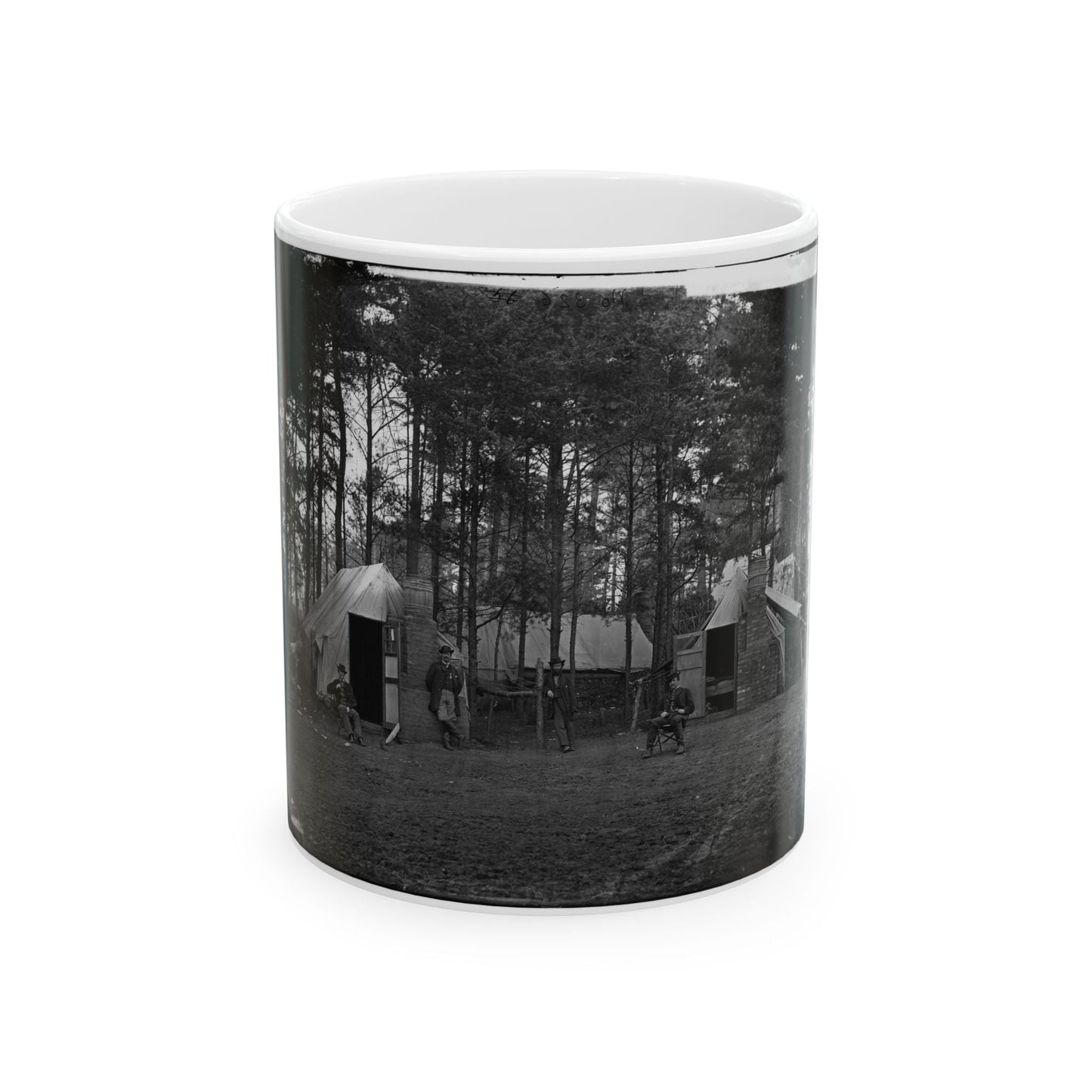 Brandy Station, Va. Quarters Of Capt. Harry Clinton, Quartermaster, Provost Guard (U.S. Civil War) White Coffee Mug