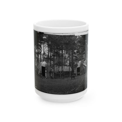 Brandy Station, Va. Quarters Of Capt. Harry Clinton, Quartermaster, Provost Guard (U.S. Civil War) White Coffee Mug