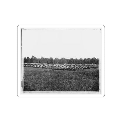 Brandy Station, Va., Vicinity. Large Wagon Park (U.S. Civil War) STICKER Vinyl Die-Cut Decal-White-The Sticker Space