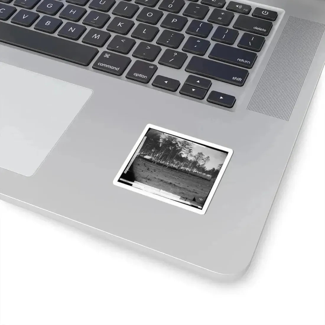 Brandy Station, Virginia. Army of the Potomac. Eastern Half of the Camp (U.S. Civil War) STICKER Vinyl Kiss-Cut Decal - The Sticker Space