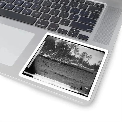 Brandy Station, Virginia. Army of the Potomac. Eastern Half of the Camp (U.S. Civil War) STICKER Vinyl Kiss-Cut Decal - The Sticker Space