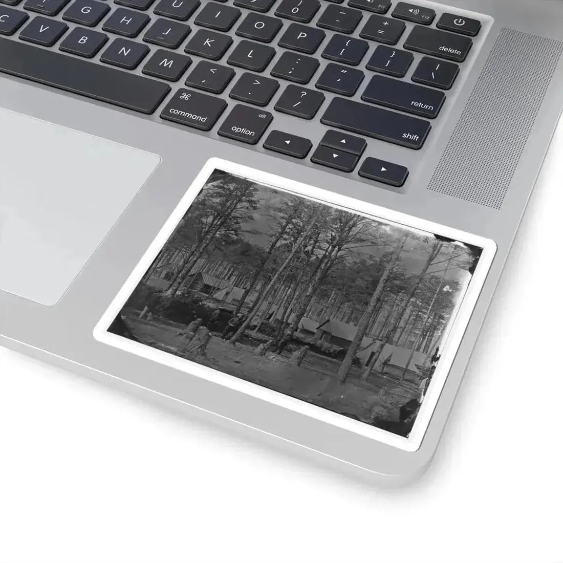 Brandy Station, Virginia. Camp at Headquarters, Army of the Potomac(2) (U.S. Civil War) STICKER Vinyl Kiss-Cut Decal - The Sticker Space