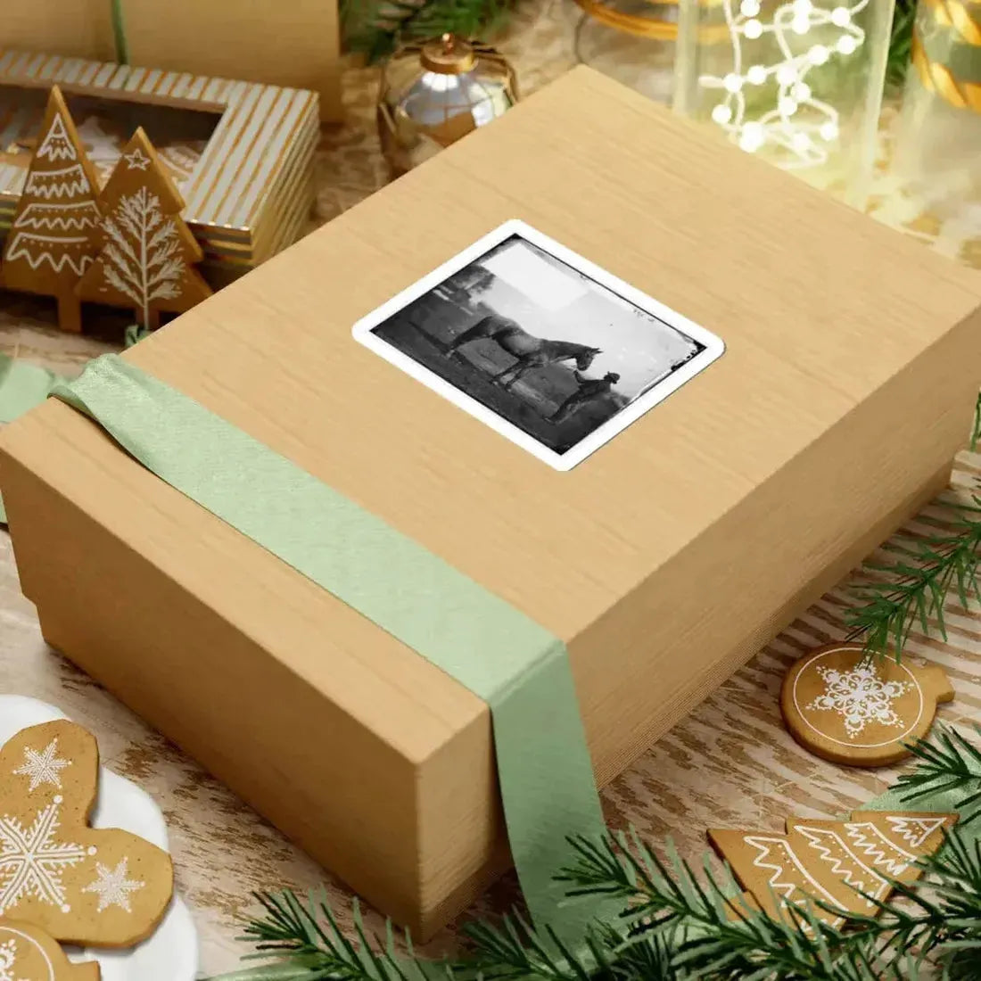 Brandy Station, Virginia. Capt. Beckwith's Horse, Headquarters, Army of the Potomac (U.S. Civil War) STICKER Vinyl Kiss-Cut Decal - The Sticker Space