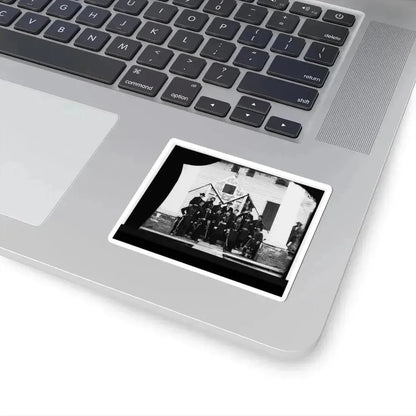 Brandy Station, Virginia. Gen. David B. Birney and Staff (U.S. Civil War) STICKER Vinyl Kiss-Cut Decal - The Sticker Space