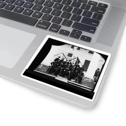 Brandy Station, Virginia. Gen. David B. Birney and Staff (U.S. Civil War) STICKER Vinyl Kiss-Cut Decal - The Sticker Space