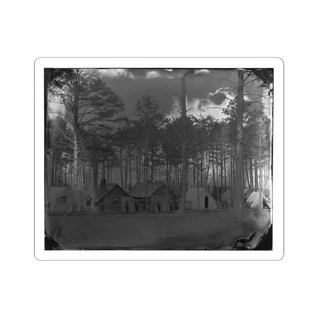 Brandy Station, Virginia. Headquarters Army of the Potomac (Gen. Rufus Ingalls Quarters) (U.S. Civil War) STICKER Vinyl Kiss-Cut Decal 6 Inch White - The Sticker Space