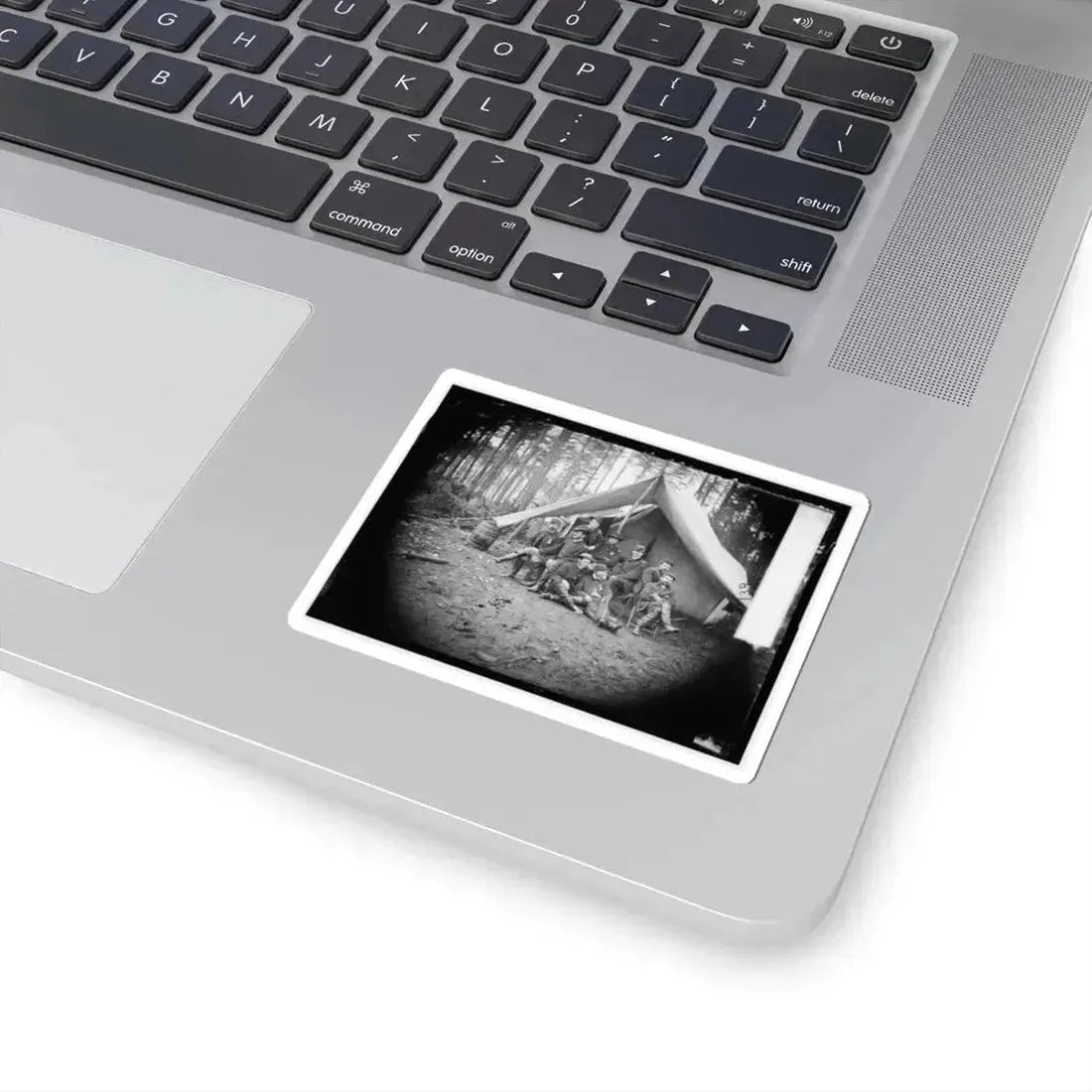 Brandy Station, Virginia. Major William Riddle and Friends. Headquarters, Army of the Potomac (U.S. Civil War) STICKER Vinyl Kiss-Cut Decal - The Sticker Space