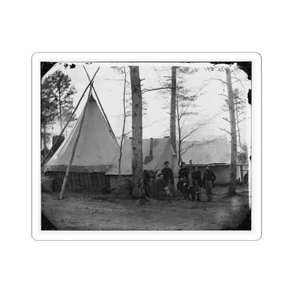 Brandy Station, Virginia. Provost Marshal Clerks, Headquarters, Army of the Potomac (U.S. Civil War) STICKER Vinyl Kiss-Cut Decal 6 Inch White - The Sticker Space