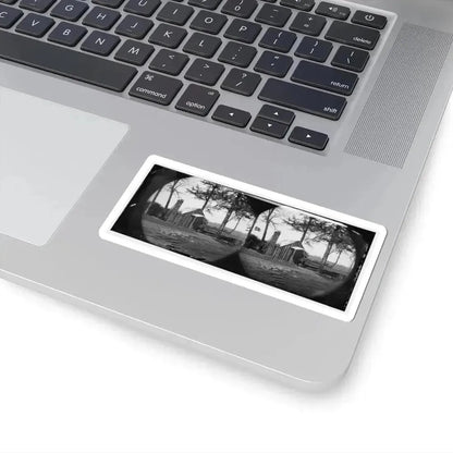 Brandy Station, Virginia. Specimen of Officers Quarters. Army of the Potomac (U.S. Civil War) STICKER Vinyl Kiss-Cut Decal - The Sticker Space