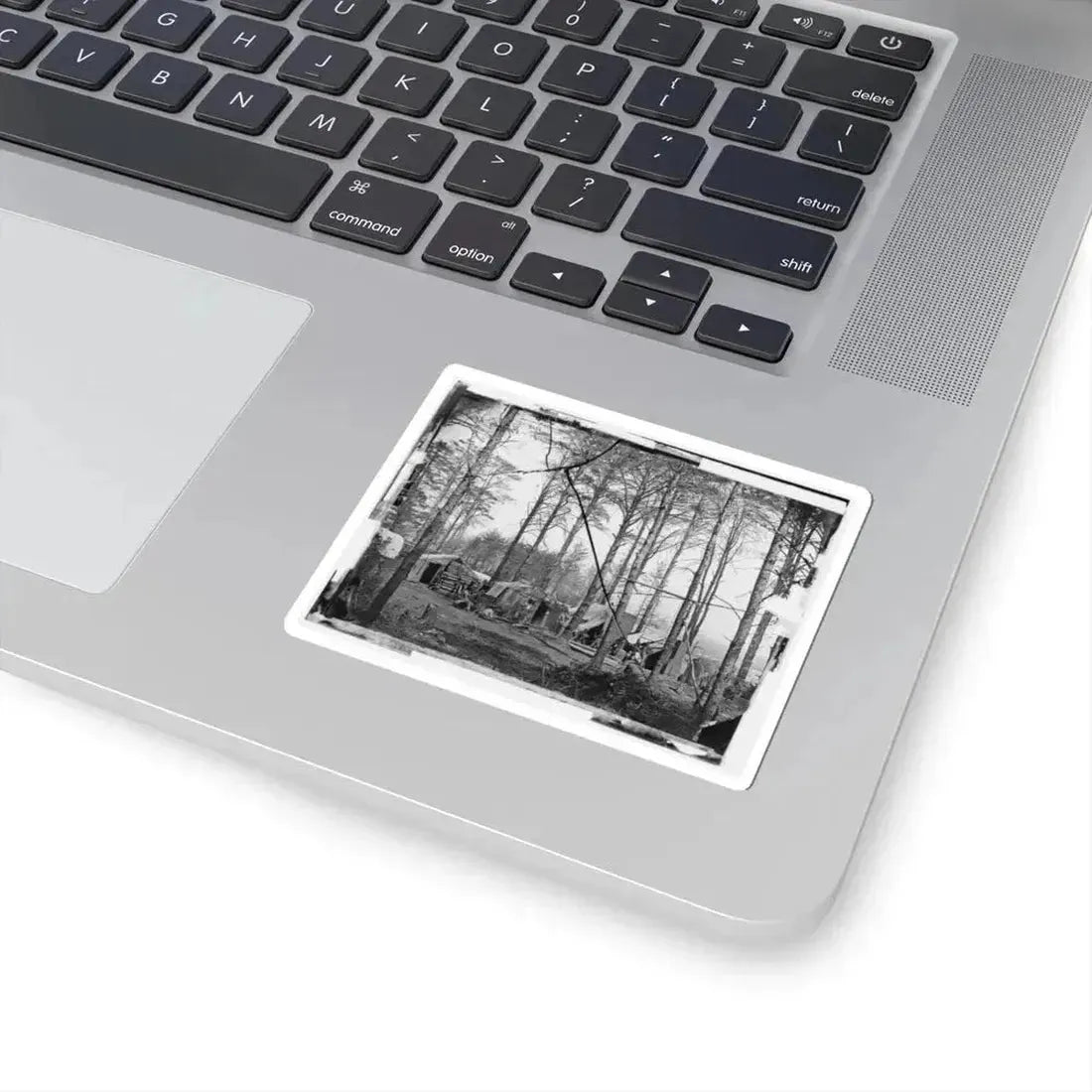 Brandy Station, Virginia. Telegraph Corps Camp (U.S. Civil War) STICKER Vinyl Kiss-Cut Decal - The Sticker Space