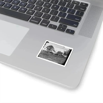 Brandy Station, Virginia. Tent of A. Foulke, Sutler, 1St Brigade, Horse Artillery (U.S. Civil War) STICKER Vinyl Kiss-Cut Decal - The Sticker Space