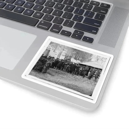 Brandy Station, Virginia (Vicinity). Gen. George G. Meade and Staff (U.S. Civil War) STICKER Vinyl Kiss-Cut Decal - The Sticker Space