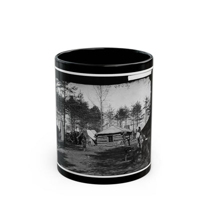 Brandy Station, Virginia (Vicinity). Headquarters, 1st Brigade, Horse Artillery (U.S. Civil War) Black Coffee Mug