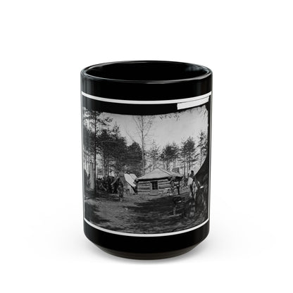 Brandy Station, Virginia (Vicinity). Headquarters, 1st Brigade, Horse Artillery (U.S. Civil War) Black Coffee Mug