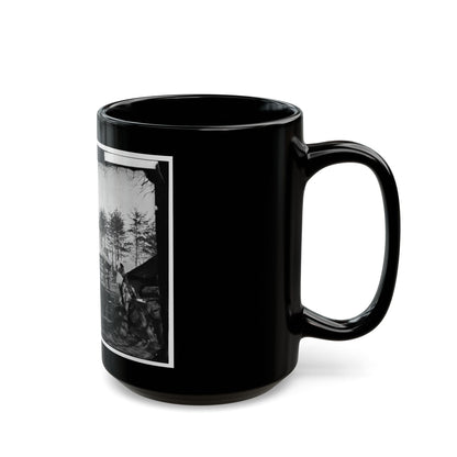 Brandy Station, Virginia (Vicinity). Headquarters, 1st Brigade, Horse Artillery (U.S. Civil War) Black Coffee Mug