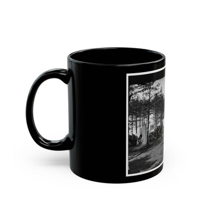 Brandy Station, Virginia (Vicinity). Headquarters, 1st Brigade, Horse Artillery (U.S. Civil War) Black Coffee Mug