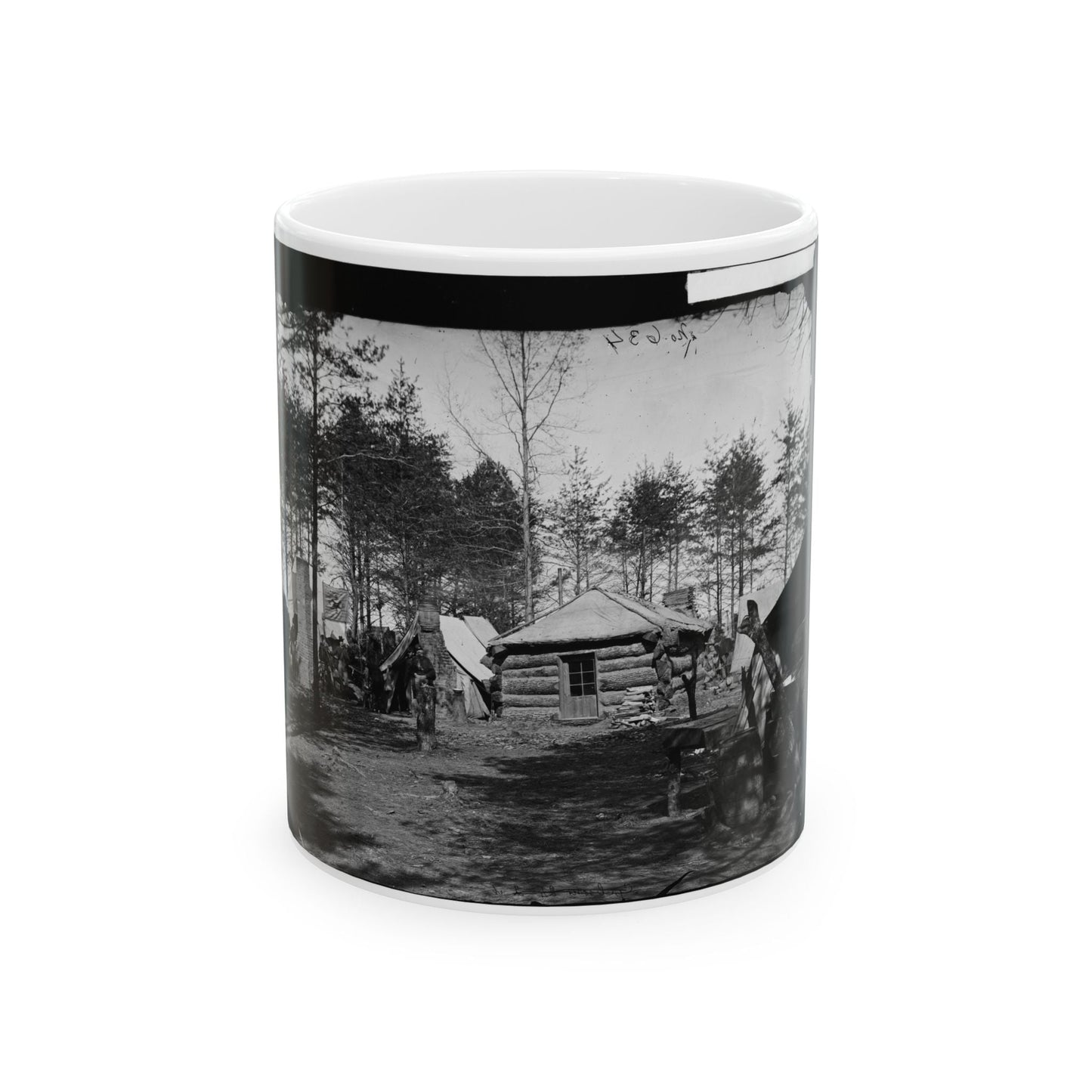 Brandy Station, Virginia (Vicinity). Headquarters, 1st Brigade, Horse Artillery (U.S. Civil War) White Coffee Mug