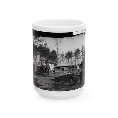 Brandy Station, Virginia (Vicinity). Headquarters, 1st Brigade, Horse Artillery (U.S. Civil War) White Coffee Mug