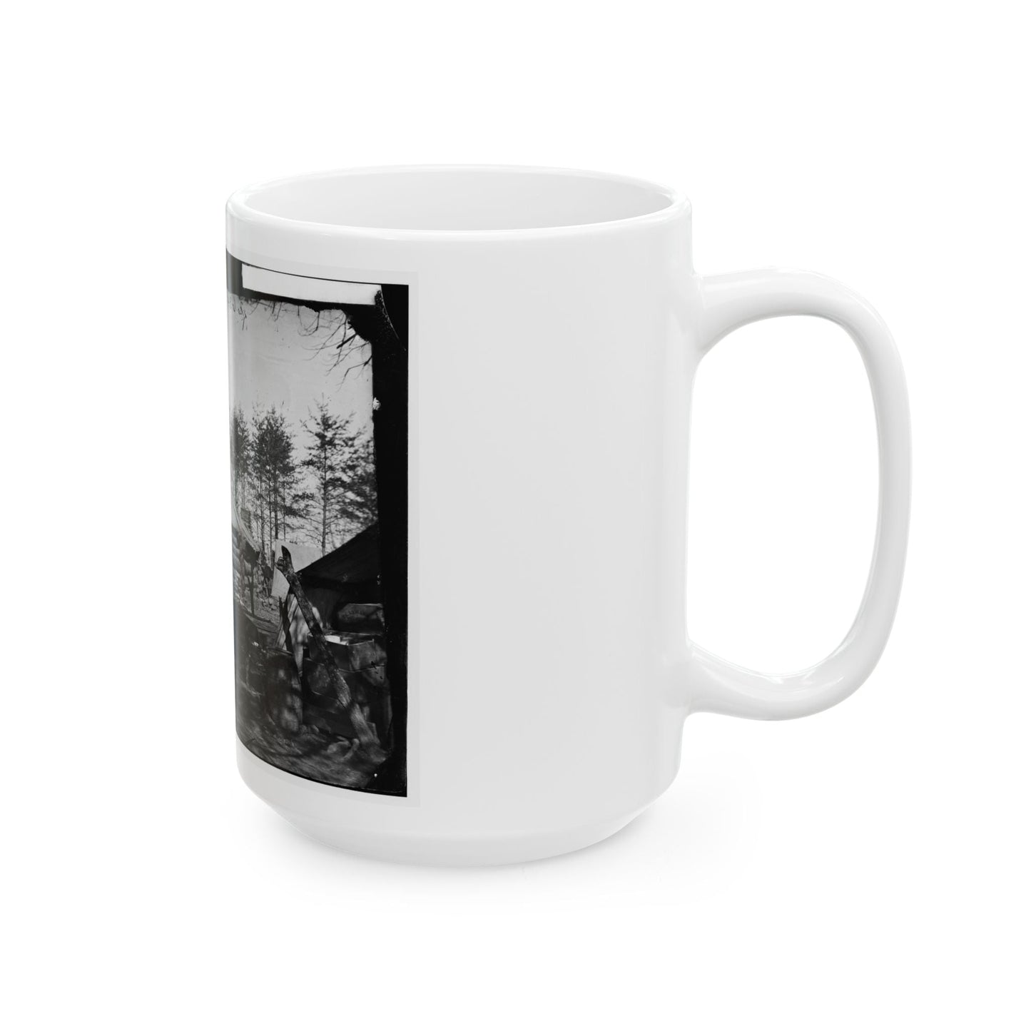 Brandy Station, Virginia (Vicinity). Headquarters, 1st Brigade, Horse Artillery (U.S. Civil War) White Coffee Mug