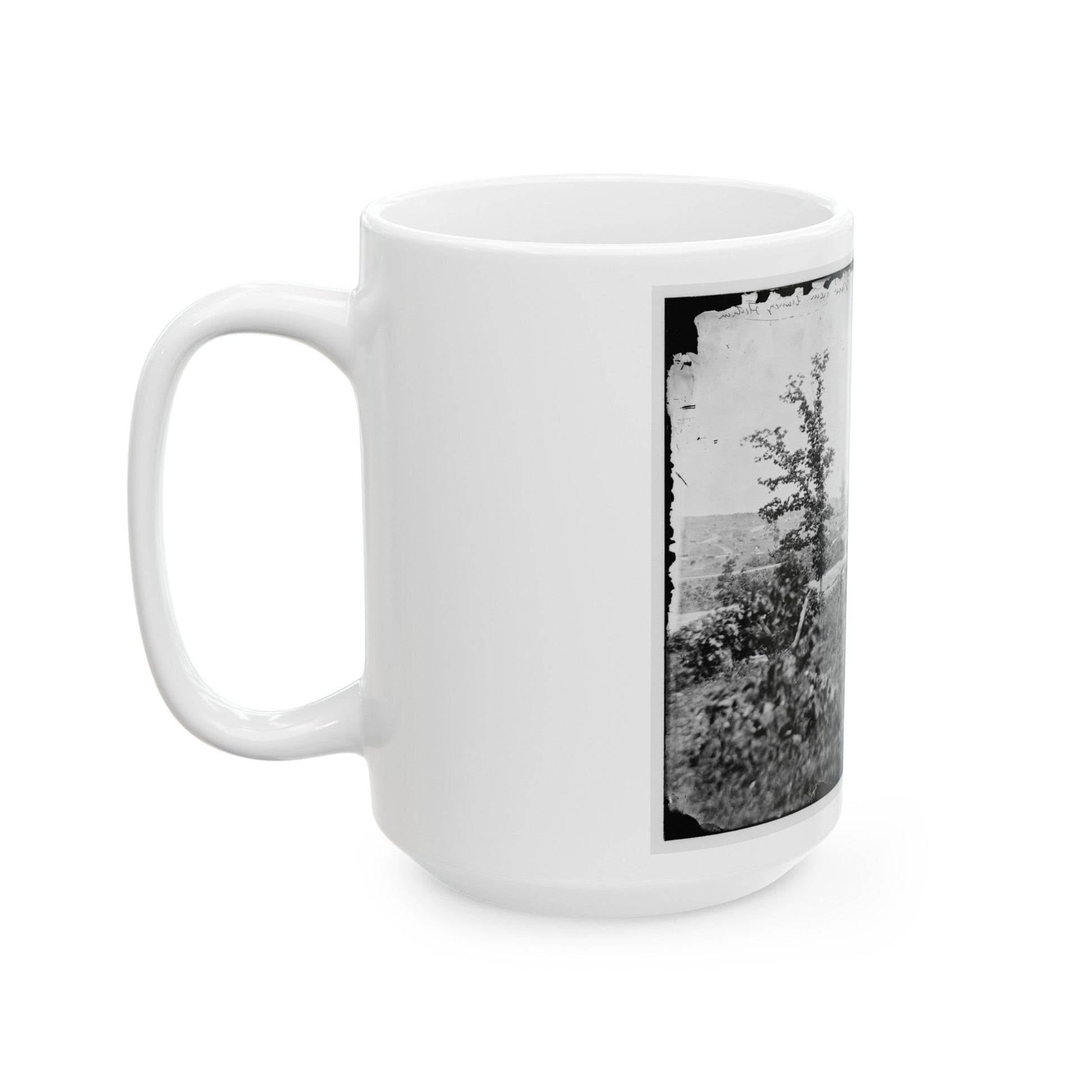 Brandy Station, Virginia (Vicinity). View (U.S. Civil War) White Coffee Mug-The Sticker Space