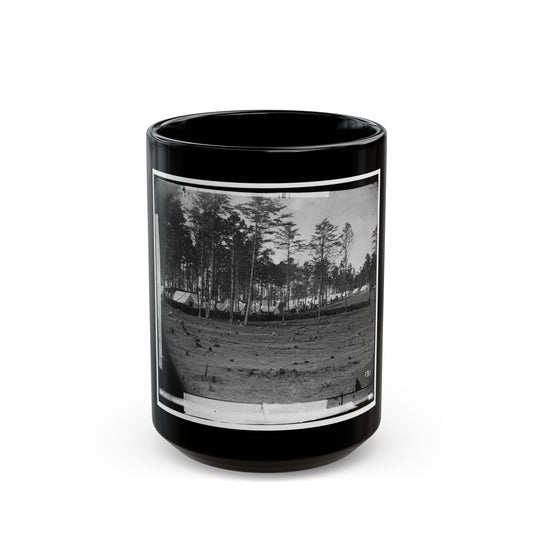 Brandy Station, Virginia. Army Of The Potomac. Eastern Half Of The Camp (U.S. Civil War) Black Coffee Mug