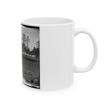 Brandy Station, Virginia. Army Of The Potomac. Eastern Half Of The Camp (U.S. Civil War) White Coffee Mug