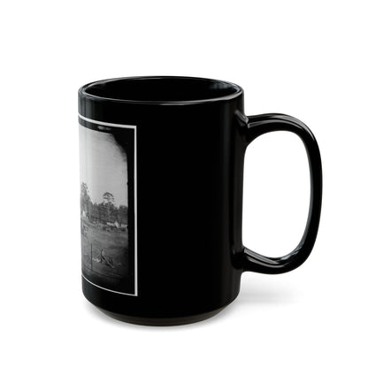 Brandy Station, Virginia. Bates Quarters. Headquarters, Army Of The Potomac (U.S. Civil War) Black Coffee Mug-The Sticker Space