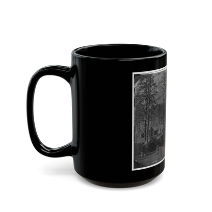 Brandy Station, Virginia. Camp At Headquarters, Army Of The Potomac(2) (U.S. Civil War) Black Coffee Mug