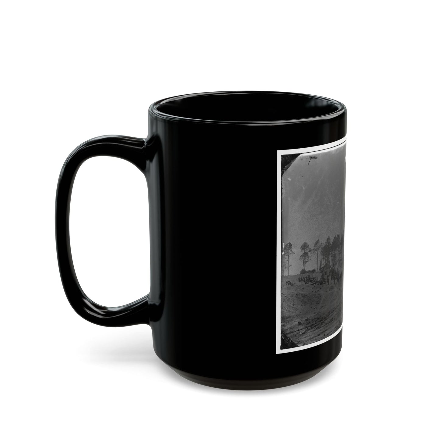 Brandy Station, Virginia. Camp Of 114th Pennsylvania Infantry (U.S. Civil War) Black Coffee Mug