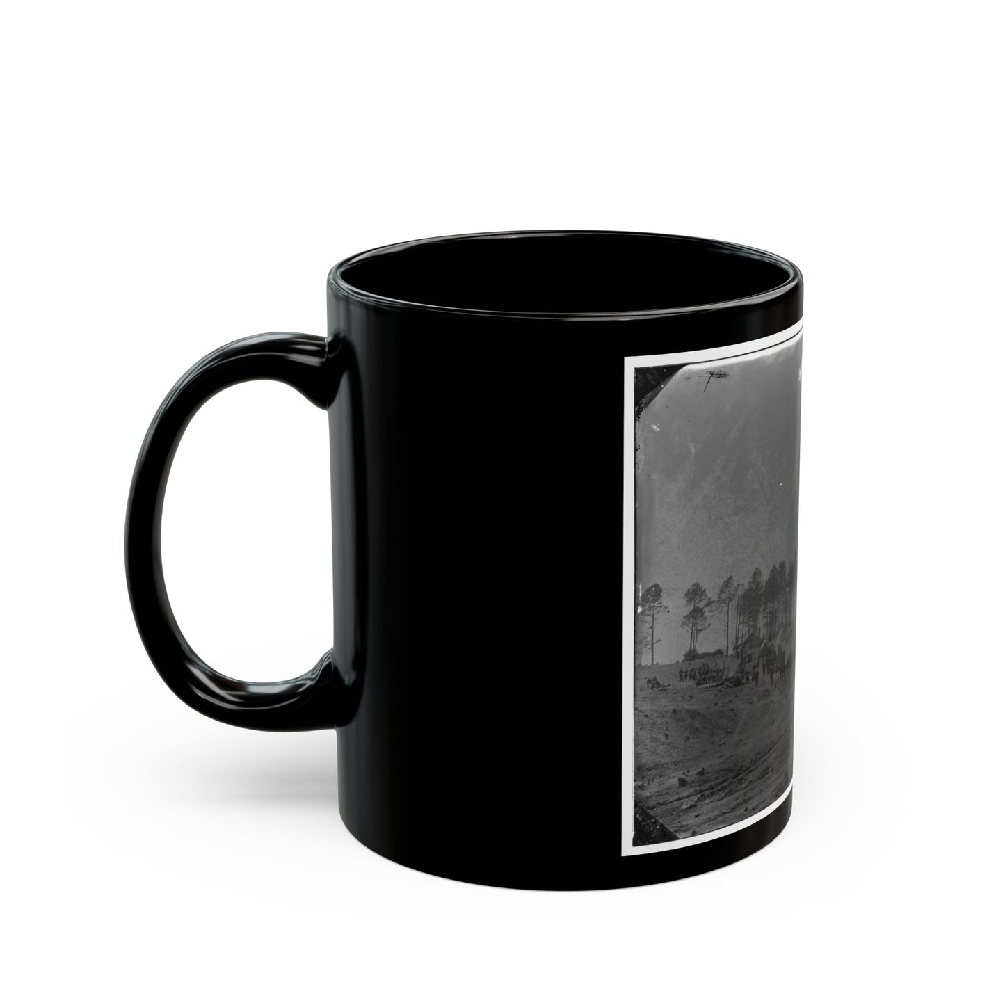 Brandy Station, Virginia. Camp Of 114th Pennsylvania Infantry (U.S. Civil War) Black Coffee Mug