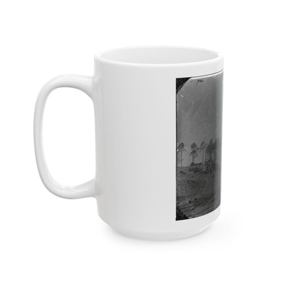 Brandy Station, Virginia. Camp Of 114th Pennsylvania Infantry (U.S. Civil War) White Coffee Mug