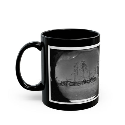 Brandy Station, Virginia. Carpenter, Wheelwright And Harness Shops. Headquarters, Army Of The Potomac (U.S. Civil War) Black Coffee Mug