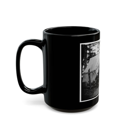 Brandy Station, Virginia. Group Of Officers, Headquarters, Army Of The Potomac (U.S. Civil War) Black Coffee Mug