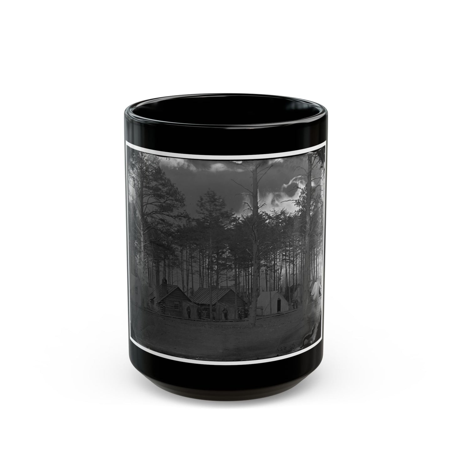 Brandy Station, Virginia. Headquarters Army Of The Potomac (Gen. Rufus Ingalls Quarters) (U.S. Civil War) Black Coffee Mug